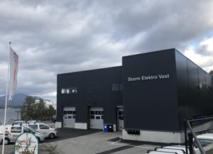 Bygget sett utenfra